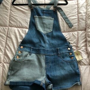 Denim overalls